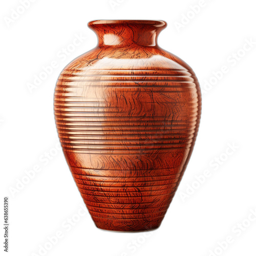 isolated antique vase 