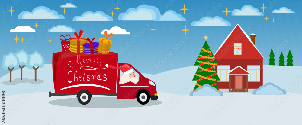custom made wallpaper toronto digitalsanta claus with christmas gifts