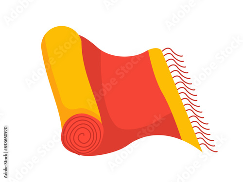 Carpet for home vector concept