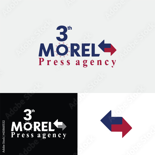 Vector corporate identity branding logo design for brands, insturte, shops