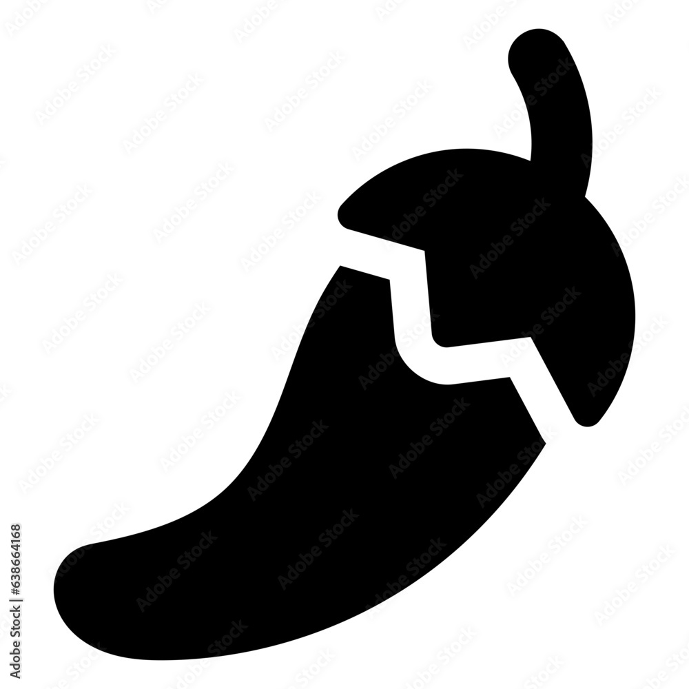 Naklejka premium pepper
