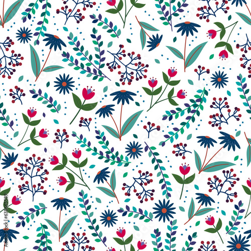 seamless floral pattern 4