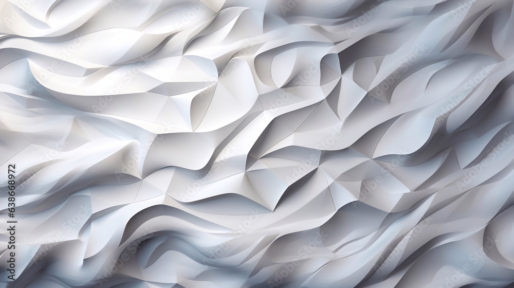 Abstract Background Serene White and Gentle Grey Palette Generative AI Abstract Background Serene White and Gentle Grey Palette Generative AI