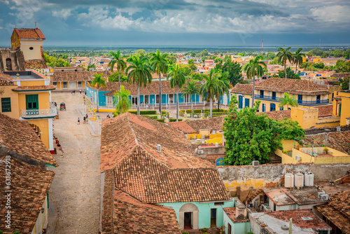 Photography Trinidad, Cuba, la ciudad más colorida de la isla caribeña, un pueblo colonial y gran destino turístico importante
