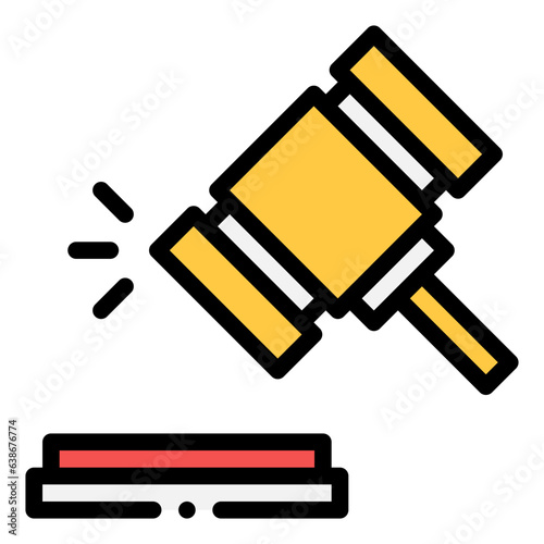judicial decision icon