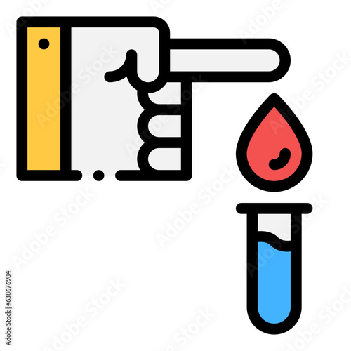 blood test icon
