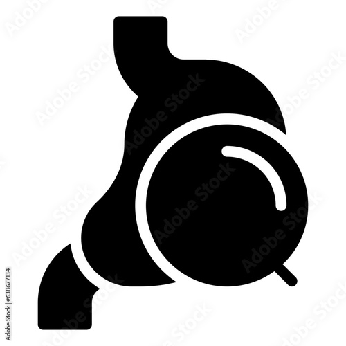 stomach check icon