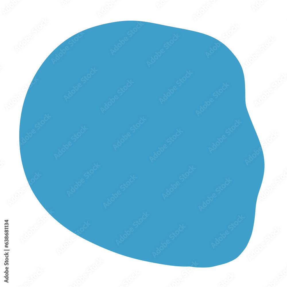Blue Abstract Shape illustration Abstract Element Blue Abstract Shape illustration Abstract Element