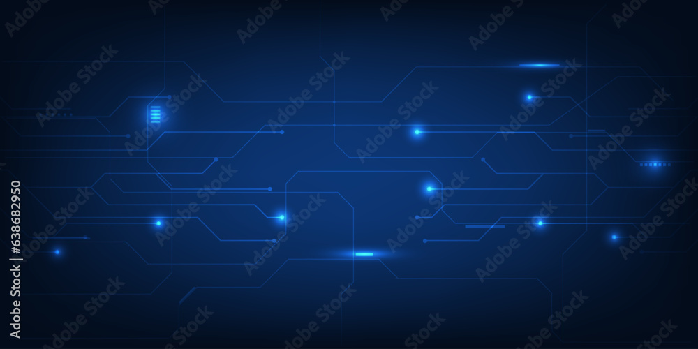 Vector illustrations of futuristic digital technology and digital communications for hi-tech advertising and game artwork.