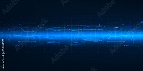 Vector illustrations of futuristic digital technology and digital communications for hi-tech advertising and game artwork.
