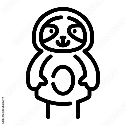 puppet Line Icon