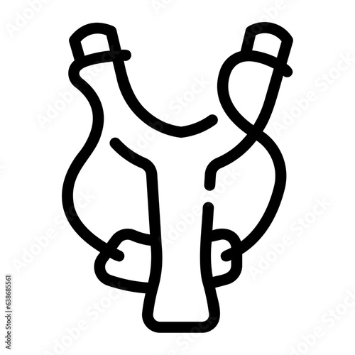 catapult Line Icon