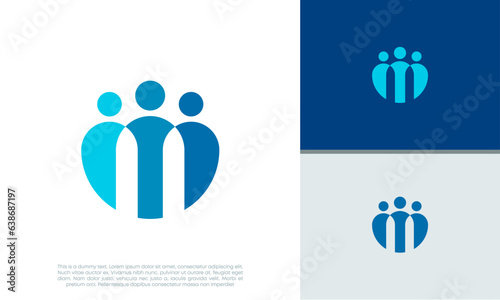 Human Resources Consulting Company, Global Community Logo.	