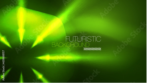 Technology Digital Neon Abstract Background, Abstract Hexagons, Digital Cyberspace, Modern Hi-tech, Science, Futuristic Techno Design Template