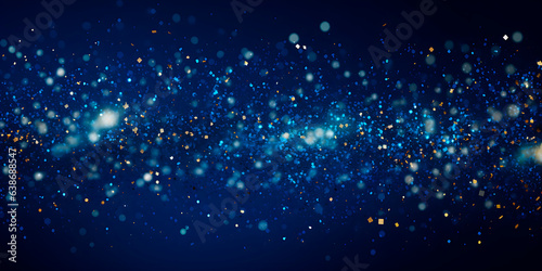 abstract festive glitter shiny background, ai generated