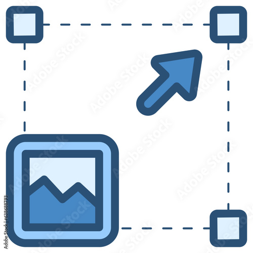 resize image icon