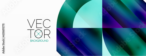 Minimalist marvel - squares and circles unite in harmonious geometry. Muted tones weave serene backdrop where structured tiles form dance of timeless elegance, epitomizing modern simplicity