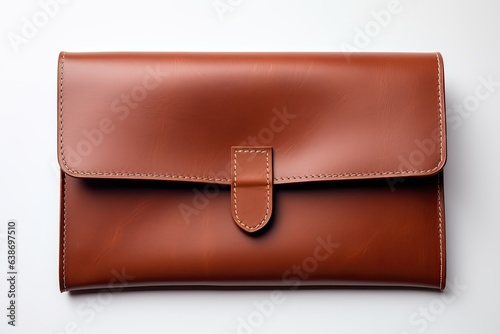 Women_s leather wallet purse colorfull isolated on white background