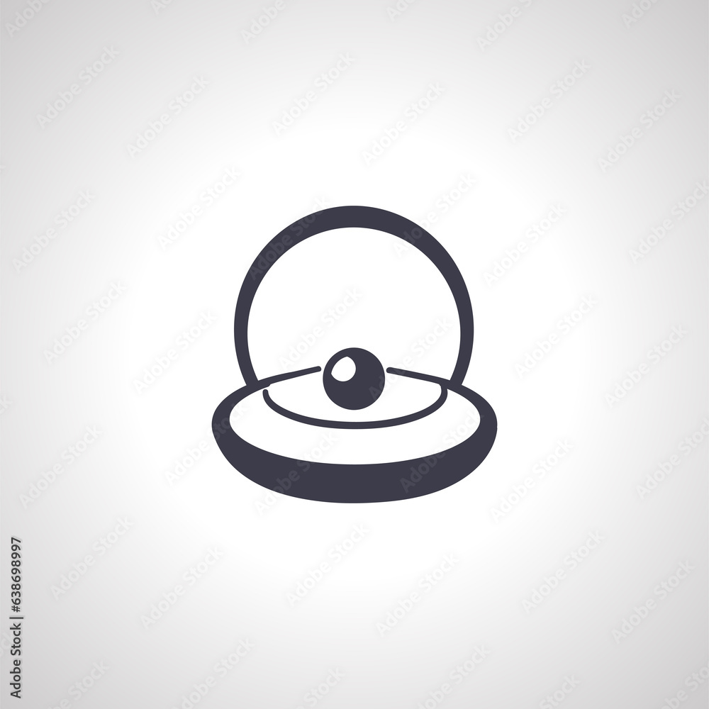 pearl icon. pearl isolated icon pearl icon. pearl isolated icon