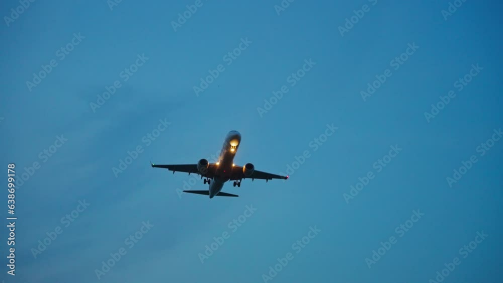 airplane in flight airplane in flight
