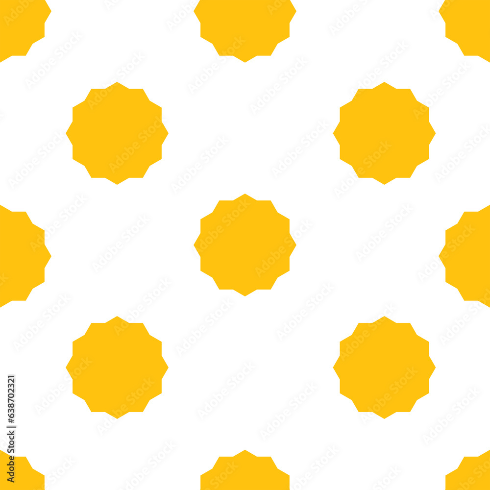 Digital png illustration of yellow abstract pattern on transparent background
