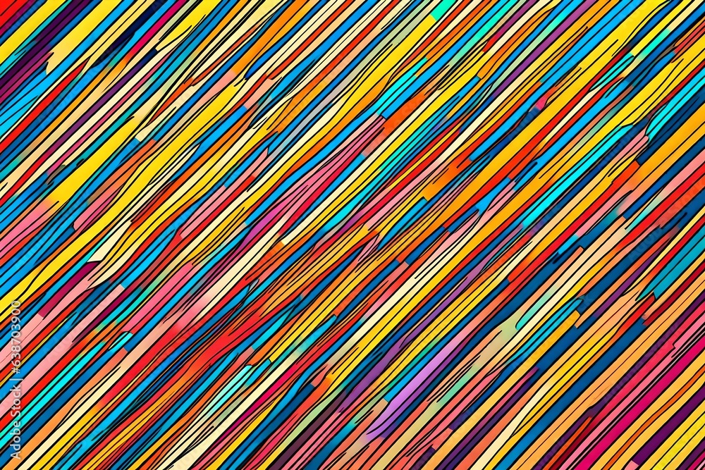 Abstract art of diagonal lines in vivid colors. Abstract art of diagonal lines in vivid colors.