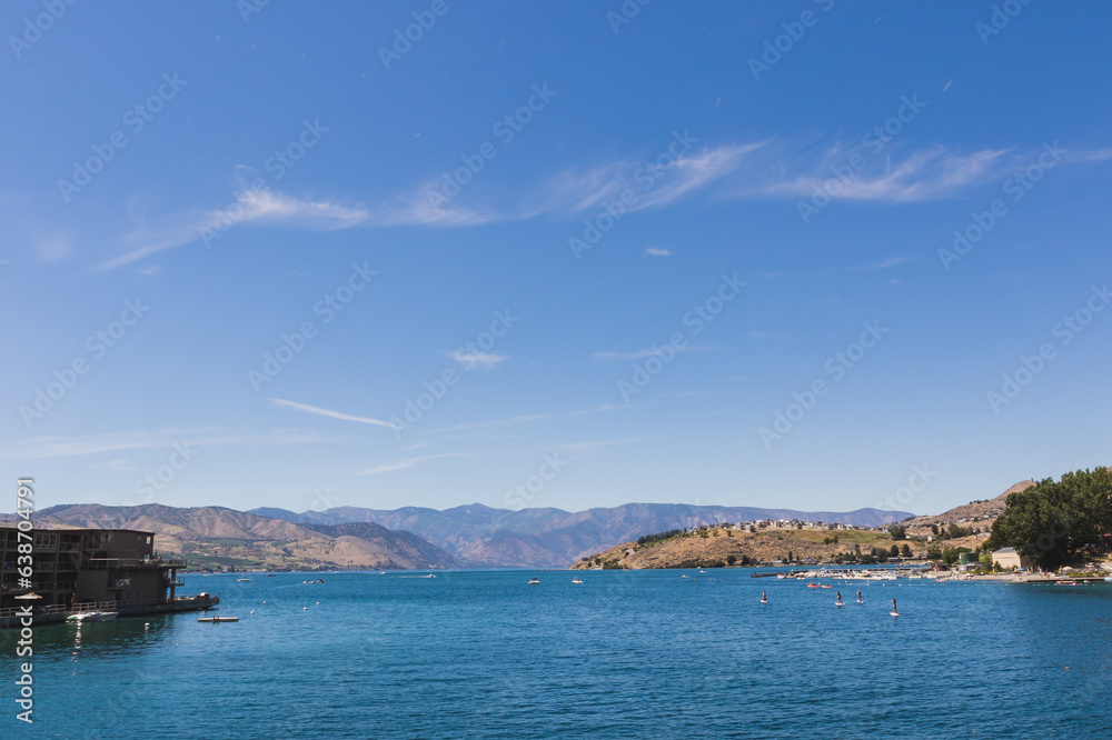Expansive Horizon over Lake Chelan