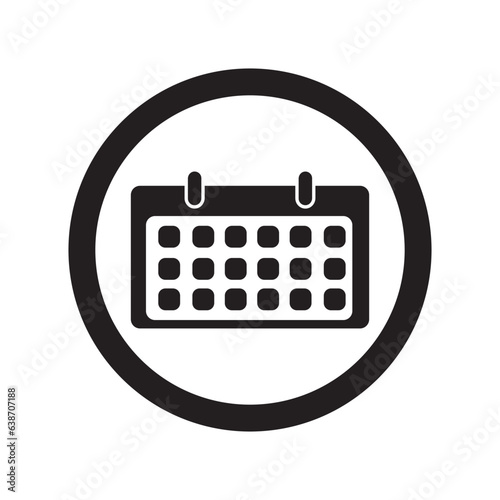 icon of a calander