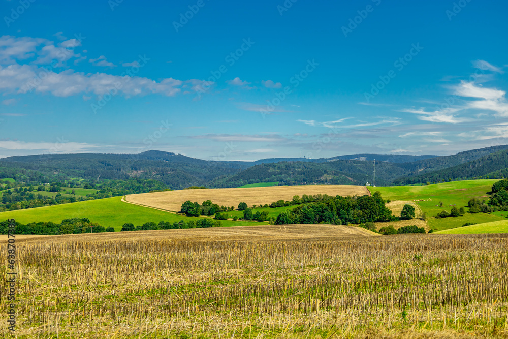 Eine sommerliche Radtour durch die Fachwerkstadt Schmalkalden und ihrer reizvollen Umgebung - Thüringen - Deutschland