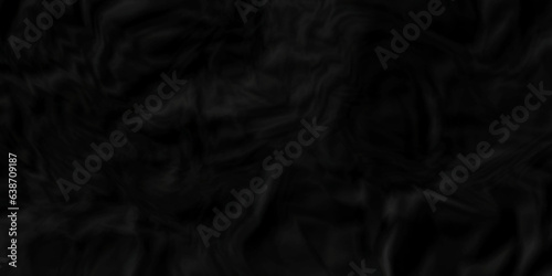 Black silk crumple black paper wrinkled poster template ,blank glued creased paper texture background. black paper crumled backdrop background. used for cardboard and clarkboard.