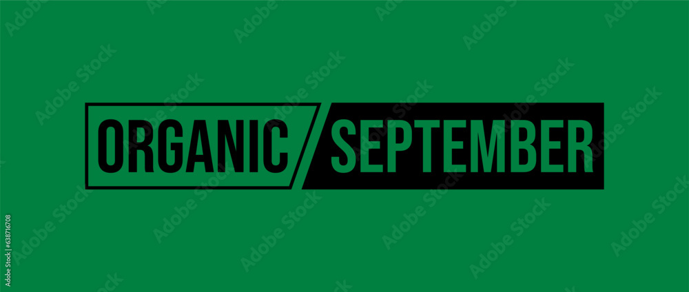 Organic September background template Holiday concept