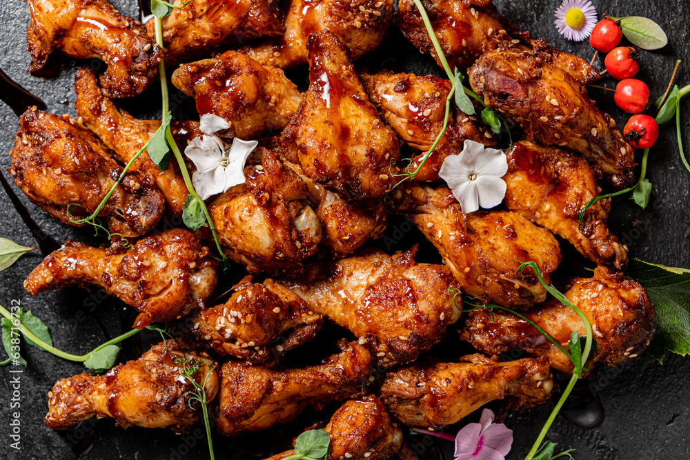 fried chicken in the sauce fried chicken in the sauce