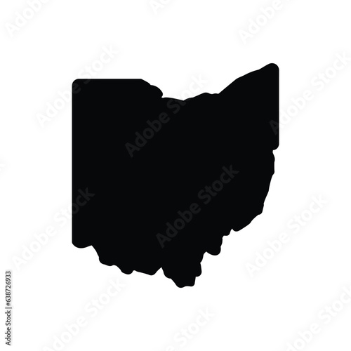 Black solid icon for dayton 
