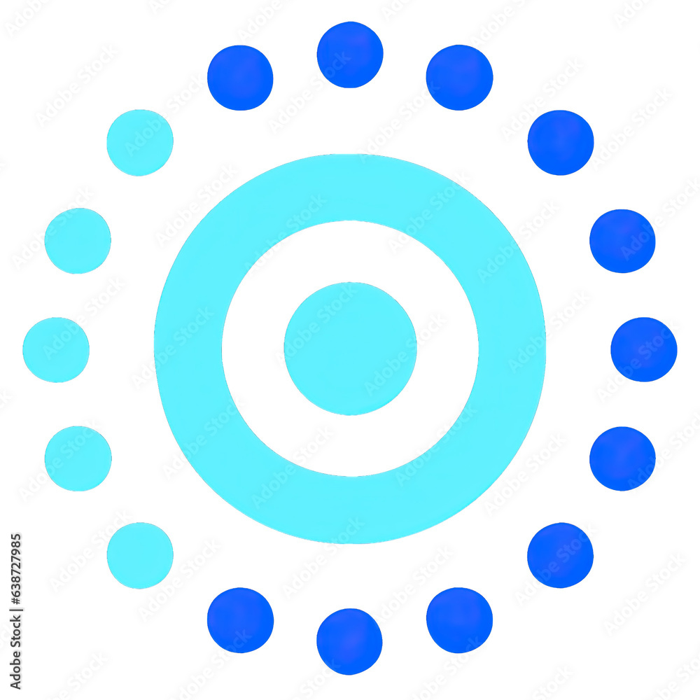 Retro element gradient shape vector art icon Retro element gradient shape vector art icon
