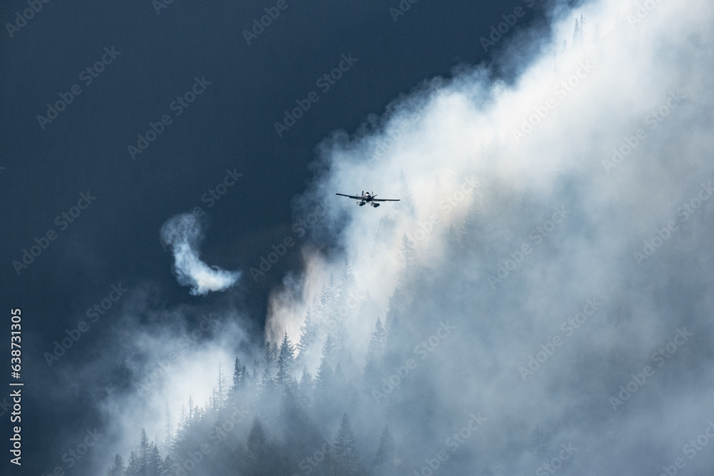 Firefighting in North Cascades, Washington, in August 2023. Firefighting in North Cascades, Washington, in August 2023.
