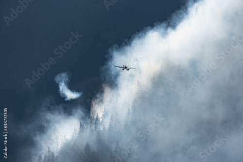 Firefighting in North Cascades, Washington, in August 2023.