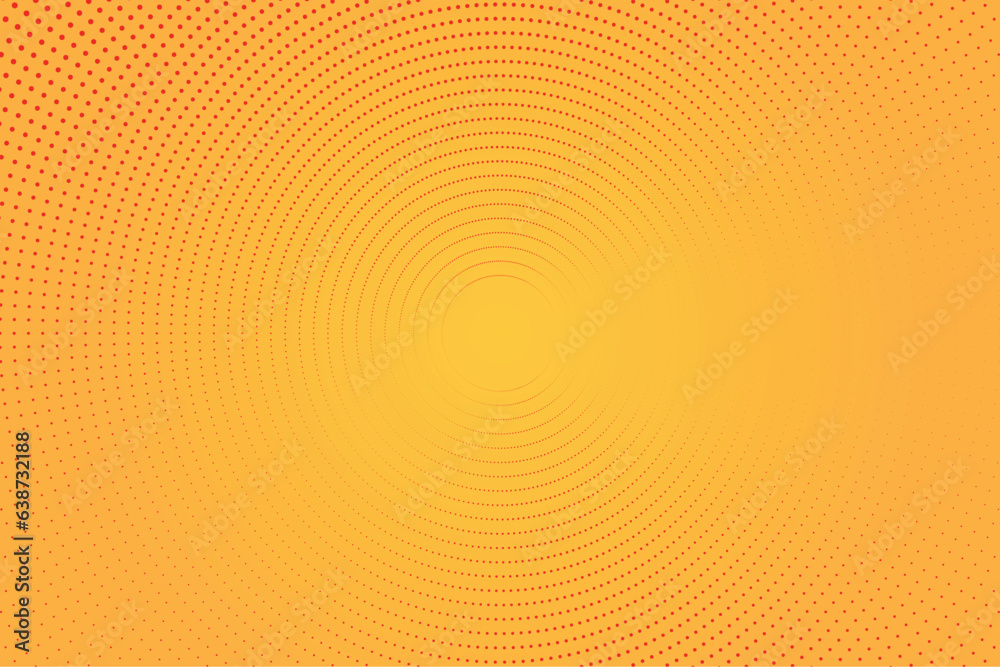Dot Pattern Background Halftone Pattern & Trendy Style in Sunburst. Dot Pattern Background Halftone Pattern & Trendy Style in Sunburst.