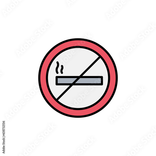 Non-smoking area icon