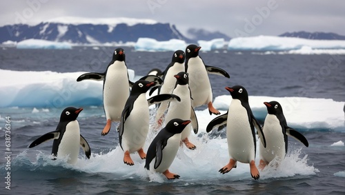 Concept of penguins in polar regions