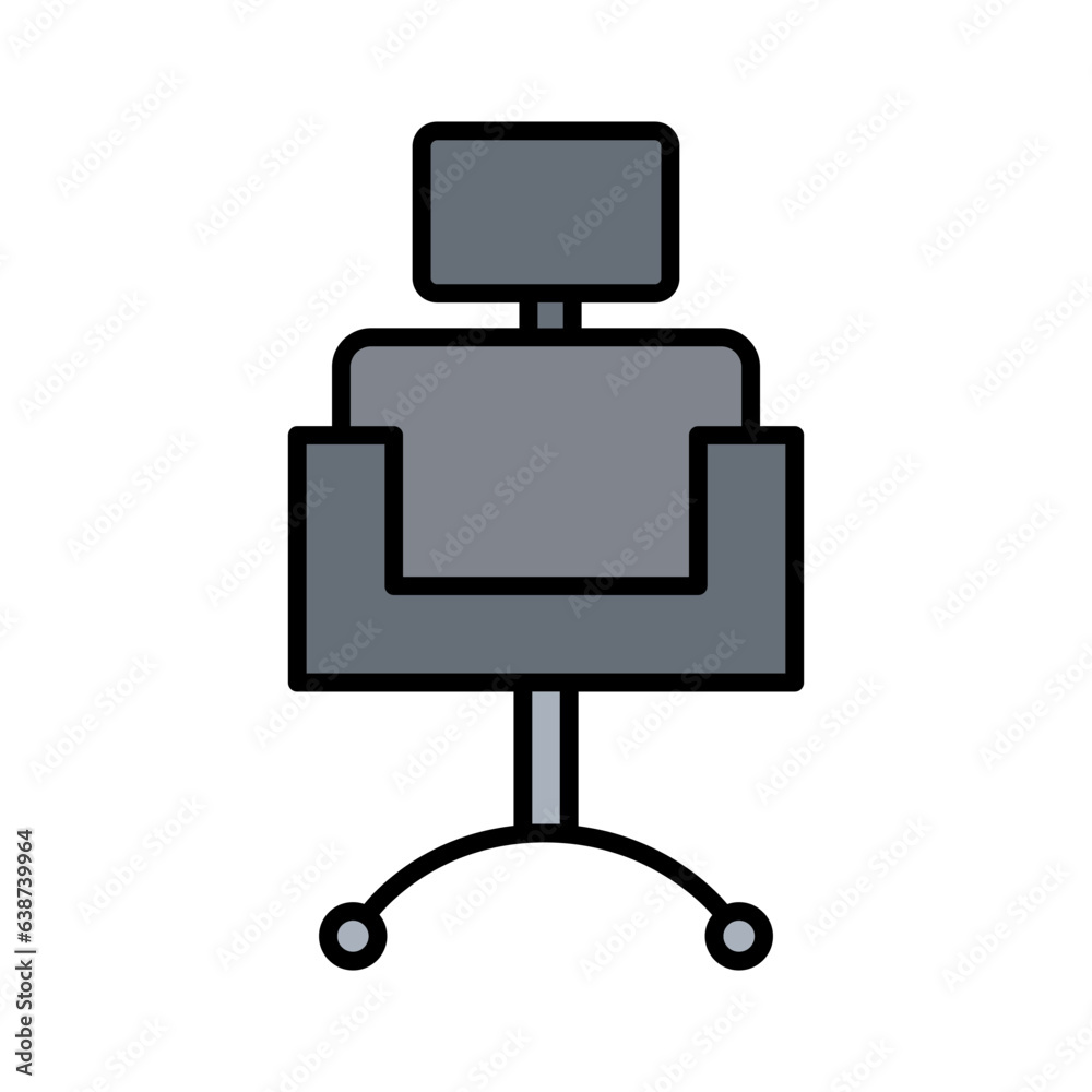 Office chair icon Office chair icon