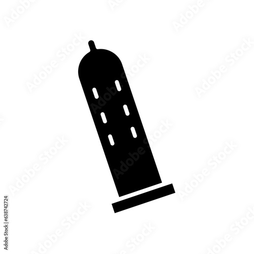 condom glyph icon