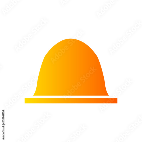 cervical cap gradient icon