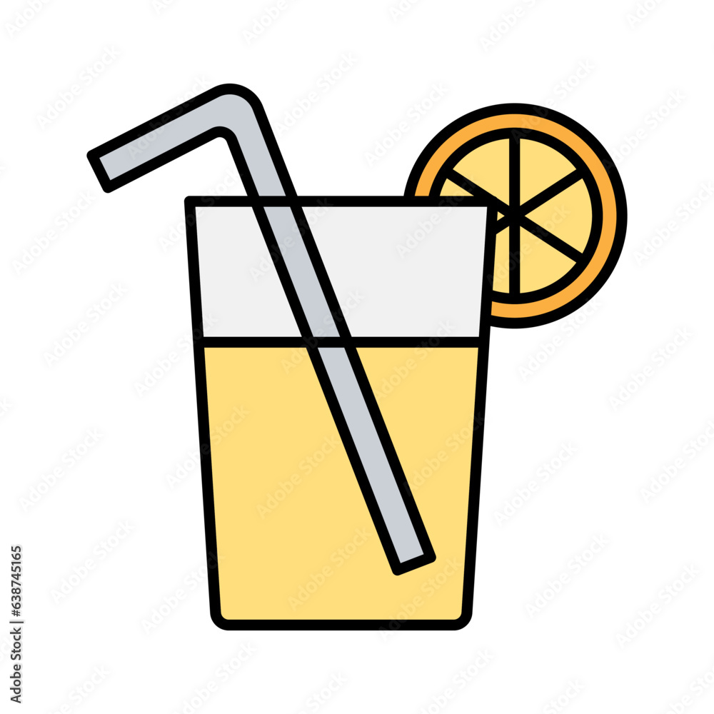 Obraz premium Lemonade icon