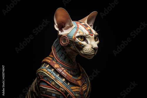 Beautiful cat portrait 