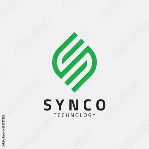 S latter tech logo