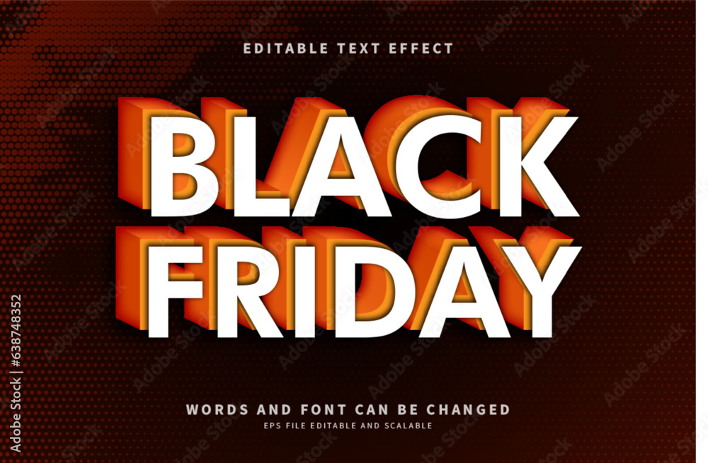 Black Friday Text Effect