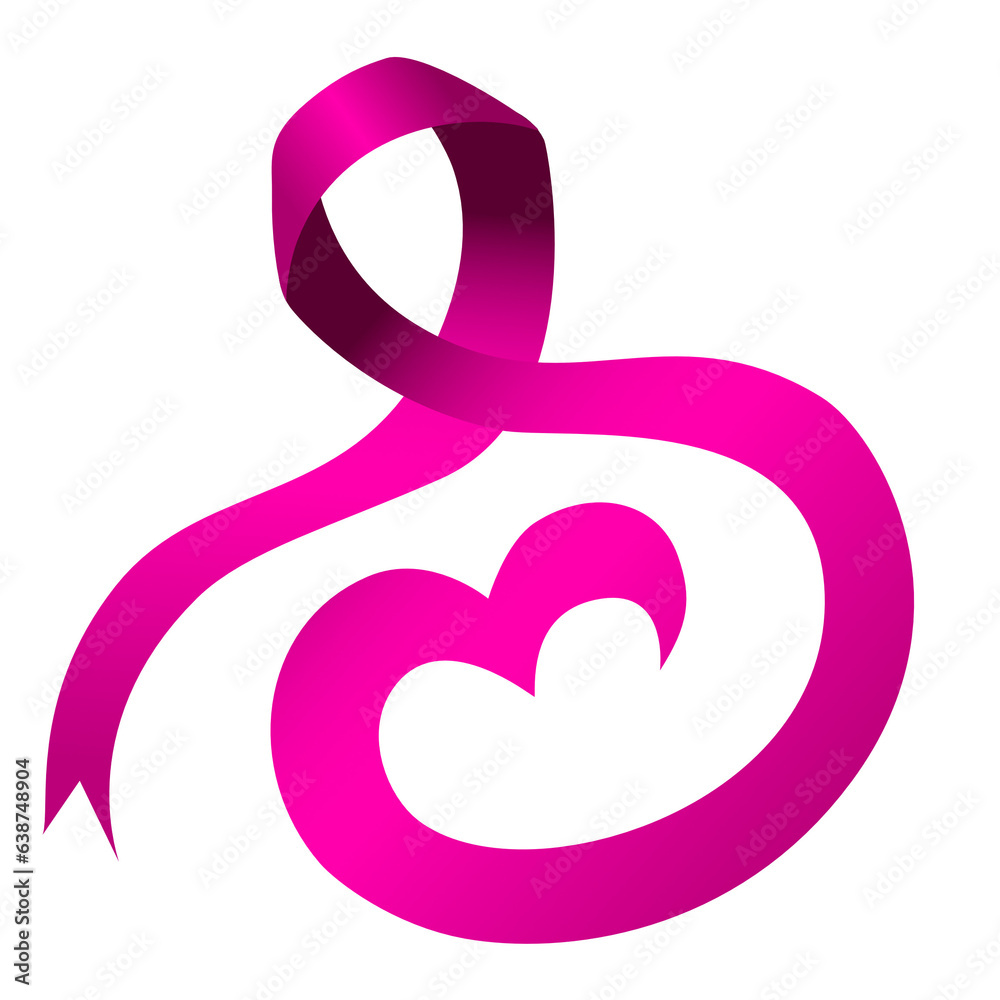 pink ribbon for women