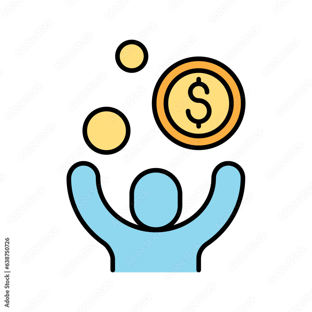 Perk, benefit, profit icon Perk, benefit, profit icon