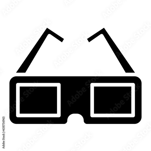 3d glasses icon