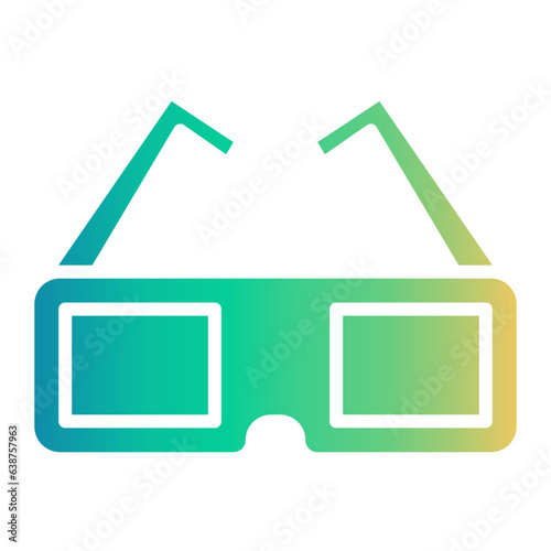 3d glasses icon